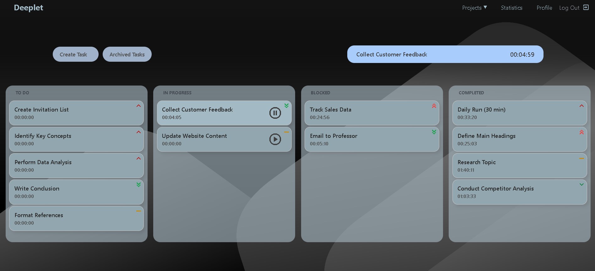 Workspace Screenshot